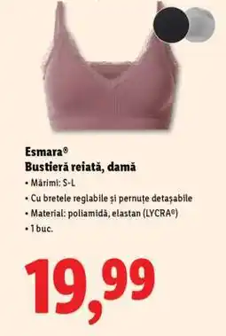 Lidl Esmara Bustieră reiată, damă Ofertă