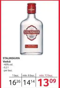 Selgros STALINSKAYA Ofertă