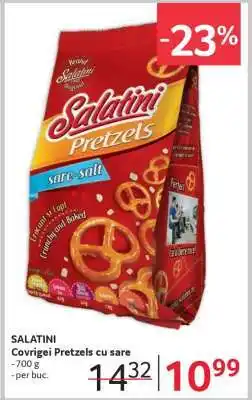 Selgros SALATINI Covrigei Pretzels cu sare Ofertă