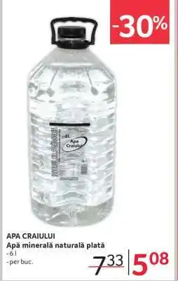 Selgros APA CRAIULUI Ofertă