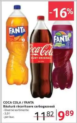 Selgros COCA COLA / FANTA Ofertă