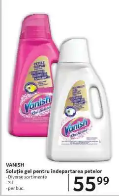 Selgros VANISH Ofertă