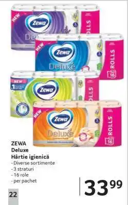 Selgros ZEWA DELUXE Hârtie igienică Ofertă