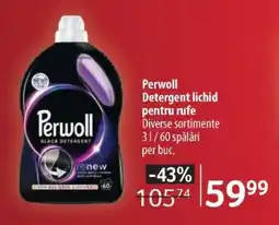 Selgros PERWOLL Detergent lichid pentru rufe Ofertă