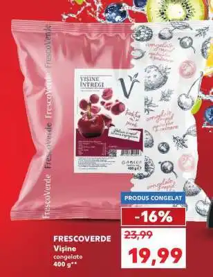 Kaufland FRESCOVERDE Vișine congelate Ofertă