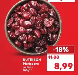 Kaufland NUTRIBON Merișoare confiate 100g Ofertă