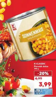 Kaufland K-CLASSIC Porumb dulce Ofertă