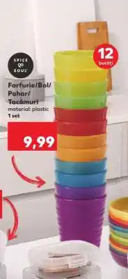 Kaufland Farfurie/Bol/Pahar/Tacâmuri Ofertă