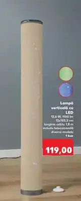 Kaufland Lampă verticală cu LED Ofertă