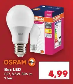 Kaufland Bec LED OSRAM Ofertă