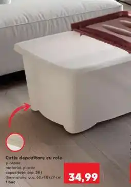 Kaufland Cutie depozitare cu role Ofertă
