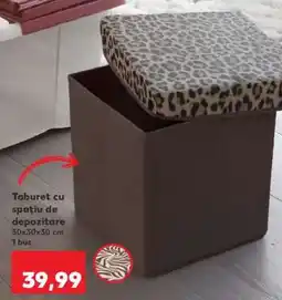 Kaufland Taburet cu spațiu de depozitare Ofertă