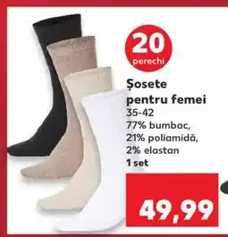 Kaufland Șosete pentru femei Ofertă