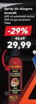 Kaufland Spray de stingere incendii Ofertă