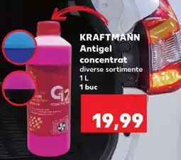 Kaufland KRAFTMANN Antigel concentrat Ofertă
