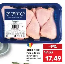Kaufland COCO RICO Pulpe de pui inferioare Ofertă