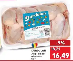 Kaufland DURDULAN Aripi de pui refrigerate Ofertă