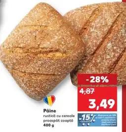 Kaufland Pâine rustică cu cereale proaspăt coaptă Ofertă