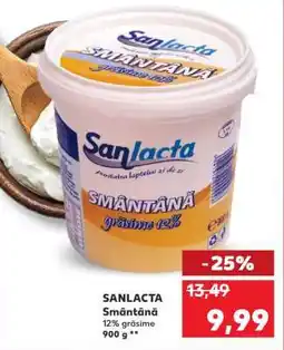 Kaufland Sanlacta Smântână Ofertă