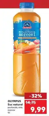 Kaufland OLYMPUS Suc natural portocale, măr, morcov Ofertă