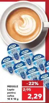 Kaufland MEGGLE Lapte pentru cafea 10 X 10 G Ofertă