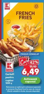 Kaufland Cartofi pentru cuptor 1000 g Ofertă