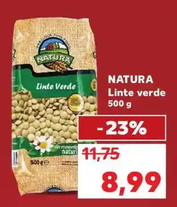 Kaufland NATURA Linte verde Ofertă