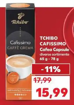 Kaufland TCHIBO CAFISSIMO Cafea Capsule Ofertă