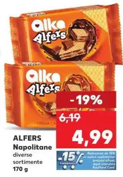 Kaufland ALFERS Napolitane Ofertă