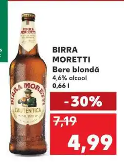 Kaufland BIRRA MORETTI Ofertă