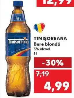 Kaufland TIMIŞOREANA Bere blondă Ofertă