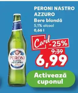 Kaufland PERONI NASTRO AZZURO Ofertă