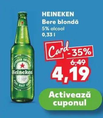 HEINEKEN Bere blondă