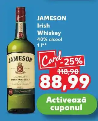 Kaufland JAMESON Irish whiskey Ofertă