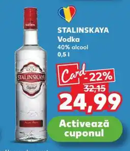 Kaufland STALINSKAYA Vodka Ofertă