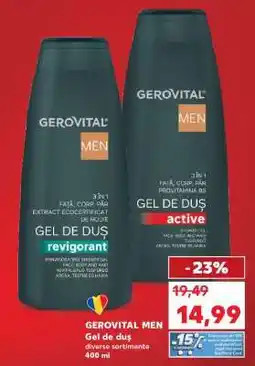 Kaufland GEROVITAL MEN Gel de duș Ofertă