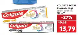 Kaufland COLGATE TOTAL Pastă de dinți Ofertă