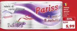 Kaufland PARISS Hârtie igienică Ofertă