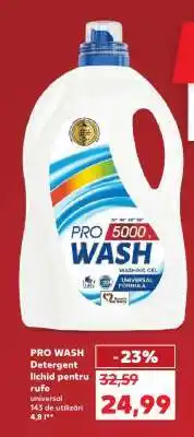 Kaufland PRO WASH Detergent lichid pentru rufe Ofertă