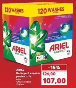 Kaufland ARIEL Detergent capsule pentru rufe Ofertă