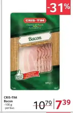 Selgros CRIS-TIM Bacon Ofertă