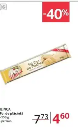 Selgros ILINCA Foi de plăcintă Ofertă