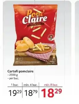 Selgros Cartofi pomclaire Ofertă
