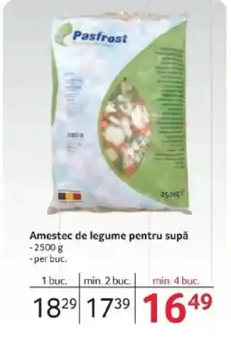 Selgros Amestec de legume pentru supă Ofertă
