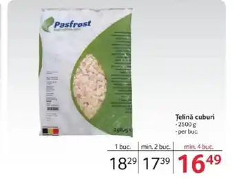 Selgros Telinǎ cuburi Ofertă