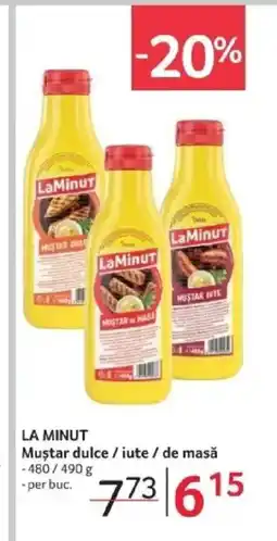 Selgros LA MINUT Muştar dulce / iute / de masă Ofertă