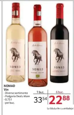 Selgros NOMAD Vin Ofertă