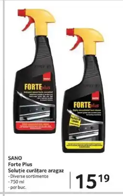 Selgros SANO Forte Plus Soluție curățare aragaz Ofertă
