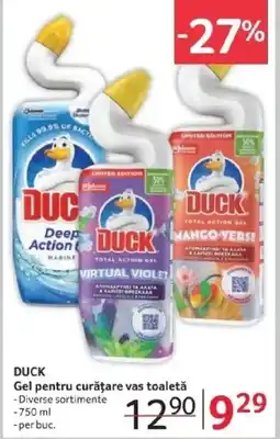 Selgros DUCK Gel pentru curățare vas toaletă Ofertă