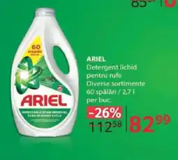 Selgros ARIEL Detergent lichid pentru rufe Ofertă